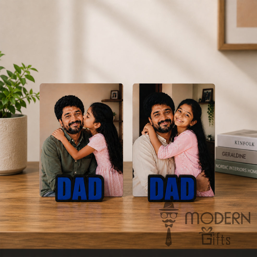 Dad Magnetic Photo Stand