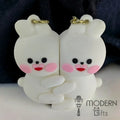 Couple Magnetic Keychain