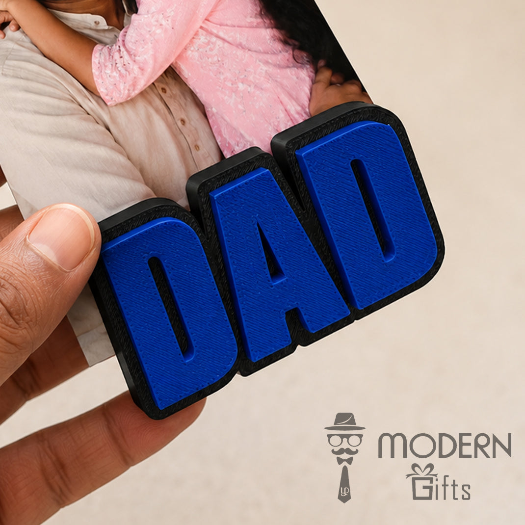 Dad Magnetic Photo Stand